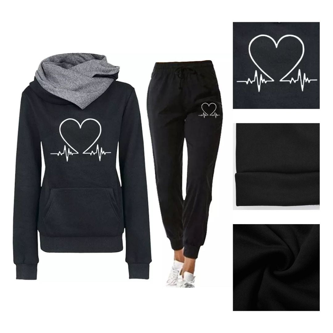 COMFORTABLE WOMEN'S TWO-PIECE TRACKSUIT - WARMFLEX™