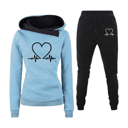 COMFORTABLE WOMEN'S TWO-PIECE TRACKSUIT - WARMFLEX™