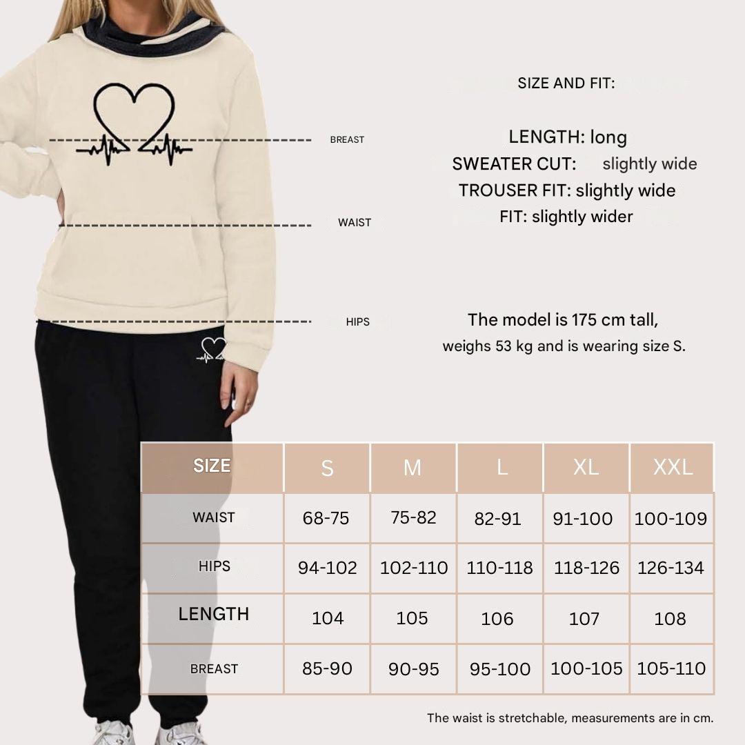 COMFORTABLE WOMEN'S TWO-PIECE TRACKSUIT - WARMFLEX™