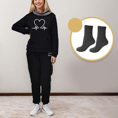 COMFORTABLE WOMEN'S TWO-PIECE TRACKSUIT - WARMFLEX™
