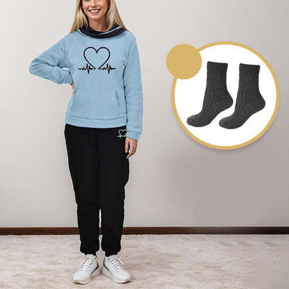 COMFORTABLE WOMEN'S TWO-PIECE TRACKSUIT - WARMFLEX™