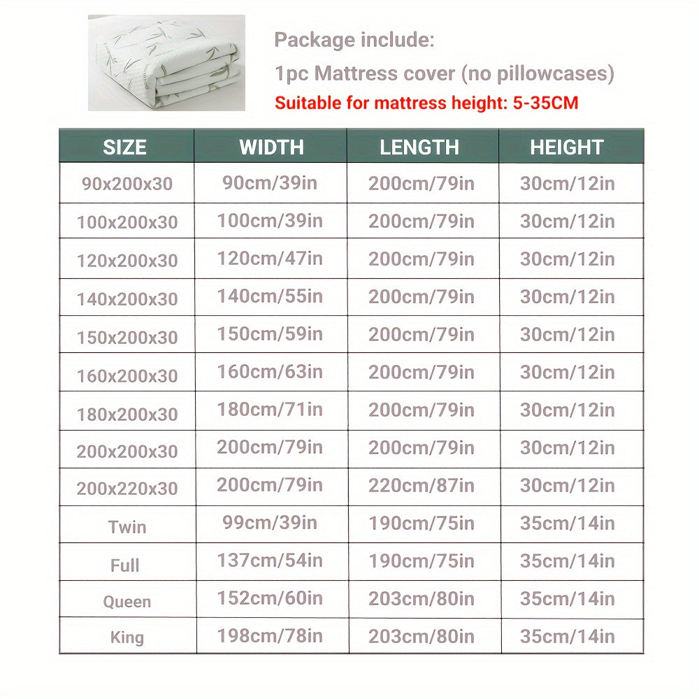 Waterproof Mattress Protector | Cooling 3D Air Layer | Machine Washable 20