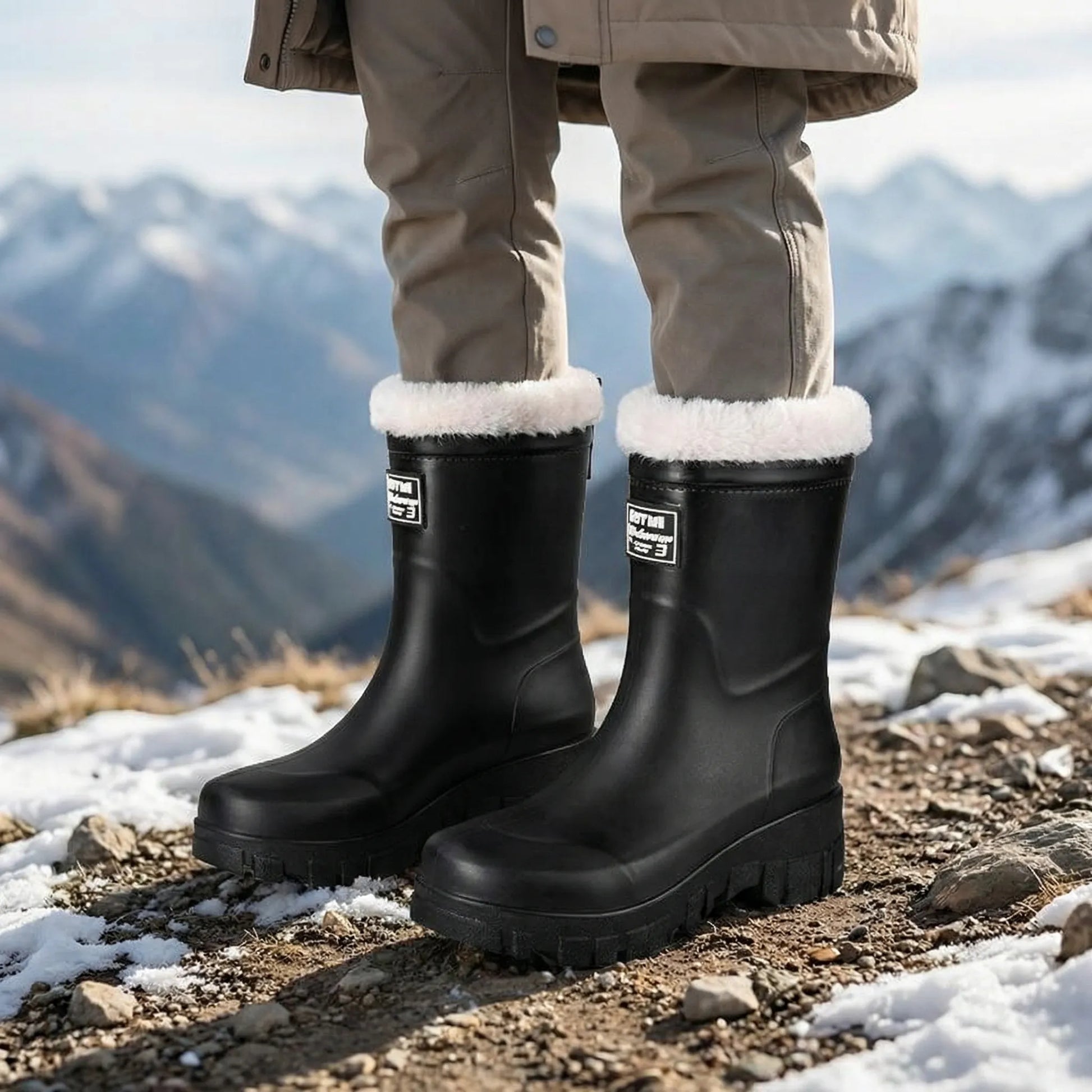 Water-Resistant Ankle-High Wellies - Catharina