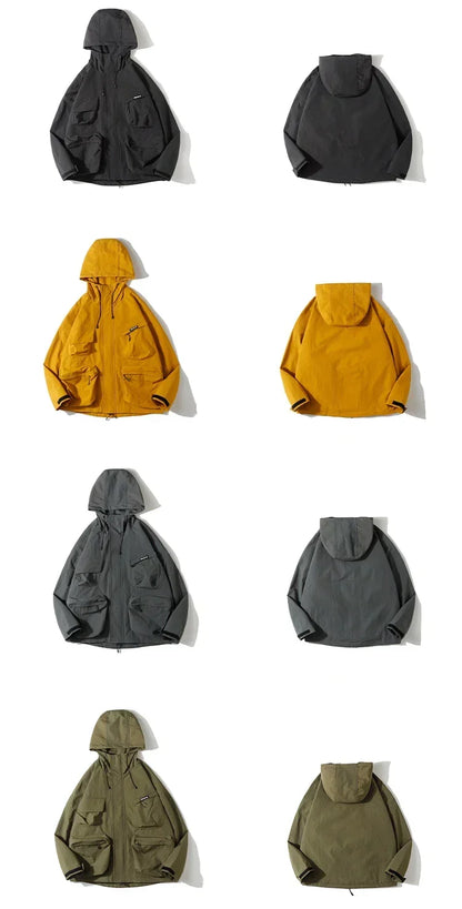 Water-Resistant Utility Outdoor Jacket - John