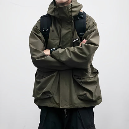 Water-Resistant Utility Outdoor Jacket - John