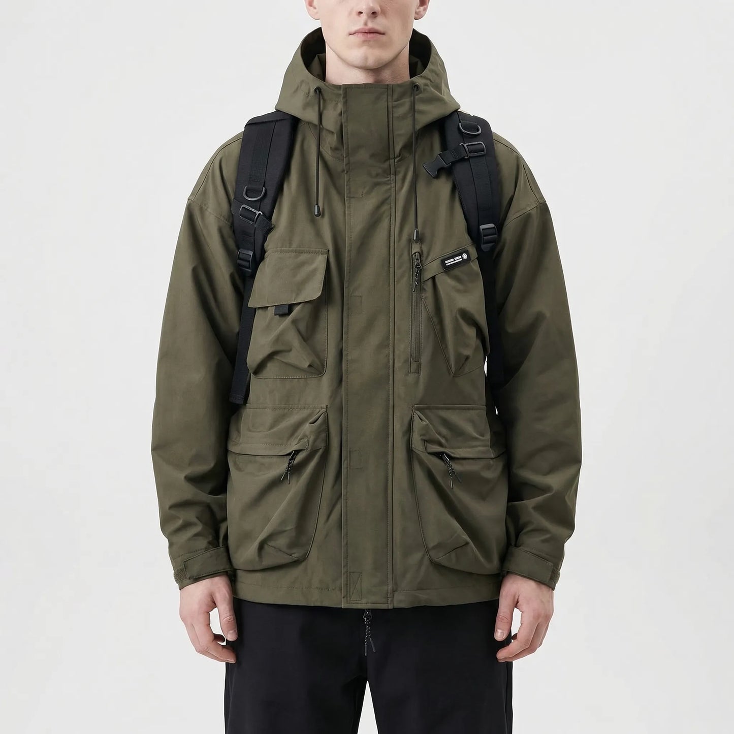 Water-Resistant Utility Outdoor Jacket - John
