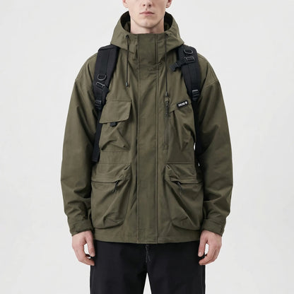 Water-Resistant Utility Outdoor Jacket - John