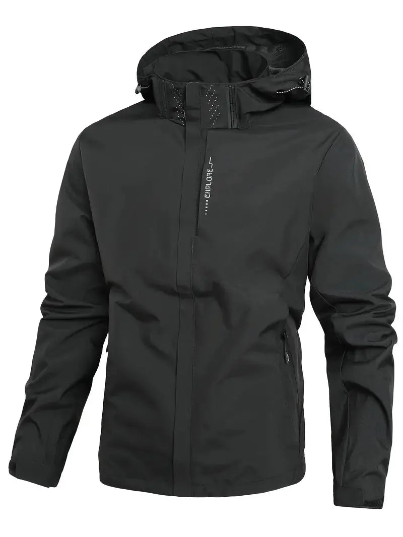 Waterproof Outdoor Jacket With Hood - Joel