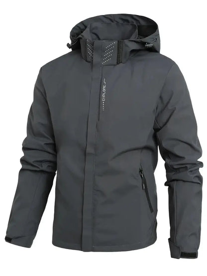 Waterproof Outdoor Jacket With Hood - Joel
