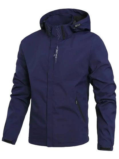 Waterproof Outdoor Jacket With Hood - Joel
