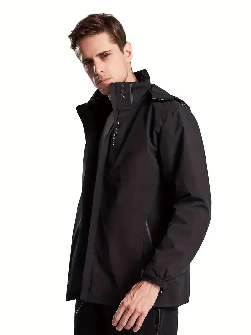 Waterproof Outdoor Jacket With Hood - Joel