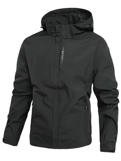 Waterproof Outdoor Jacket With Hood - Joel