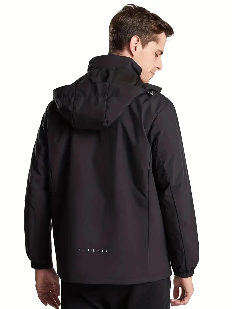 Waterproof Outdoor Jacket With Hood - Joel