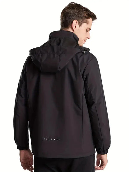 Waterproof Outdoor Jacket With Hood - Joel