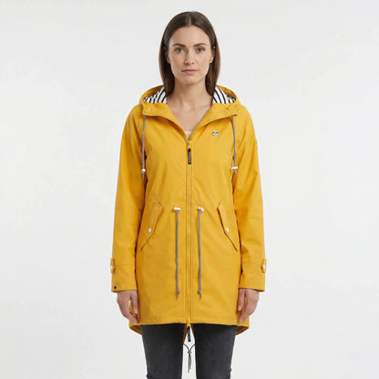 Weather-Ready Women's Raincoat Jacket With Zip - Angelique