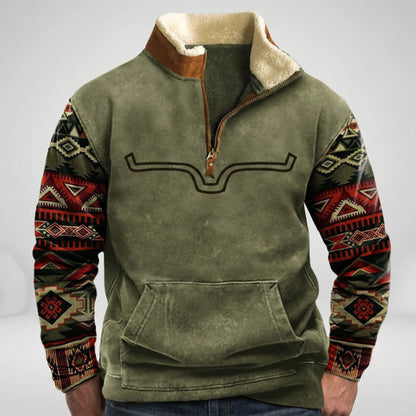 Western-Inspired Pullover - Jaden