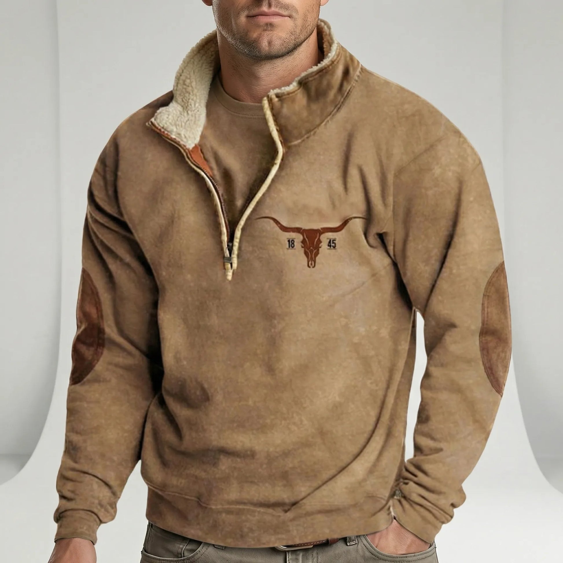 Western-Inspired Pullover - Jaden