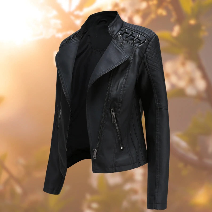 Ladies' leather jacket – Seraphina Autumn Magic