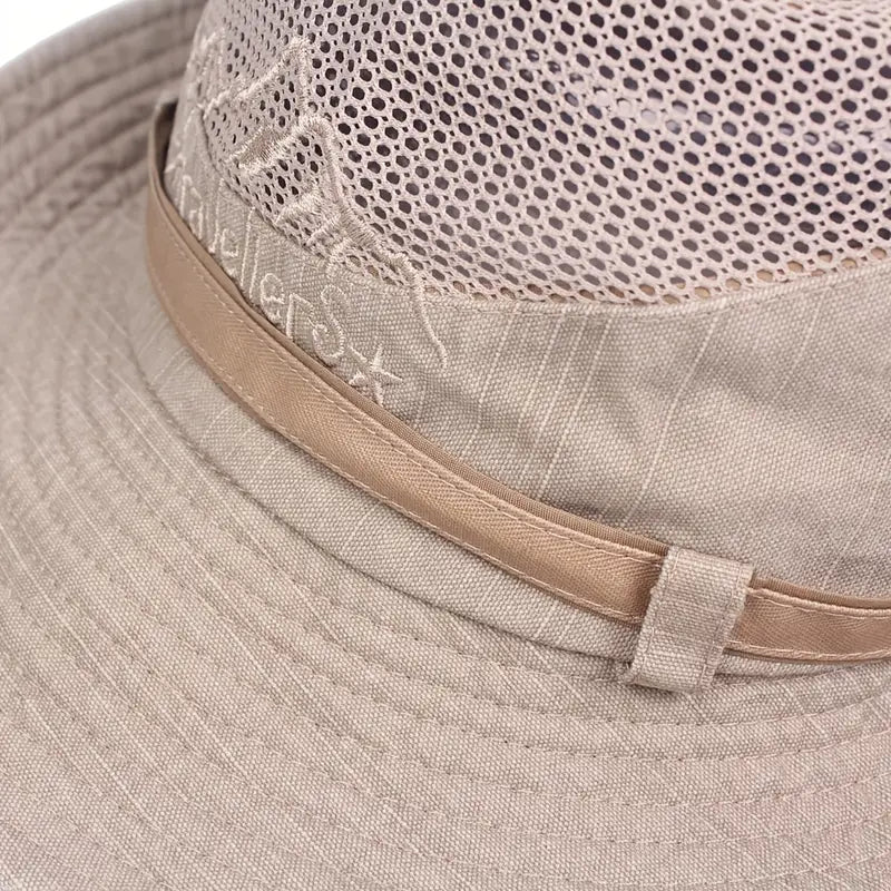 Wide-Brim Sun Hat For Outdoor Activities - Noah