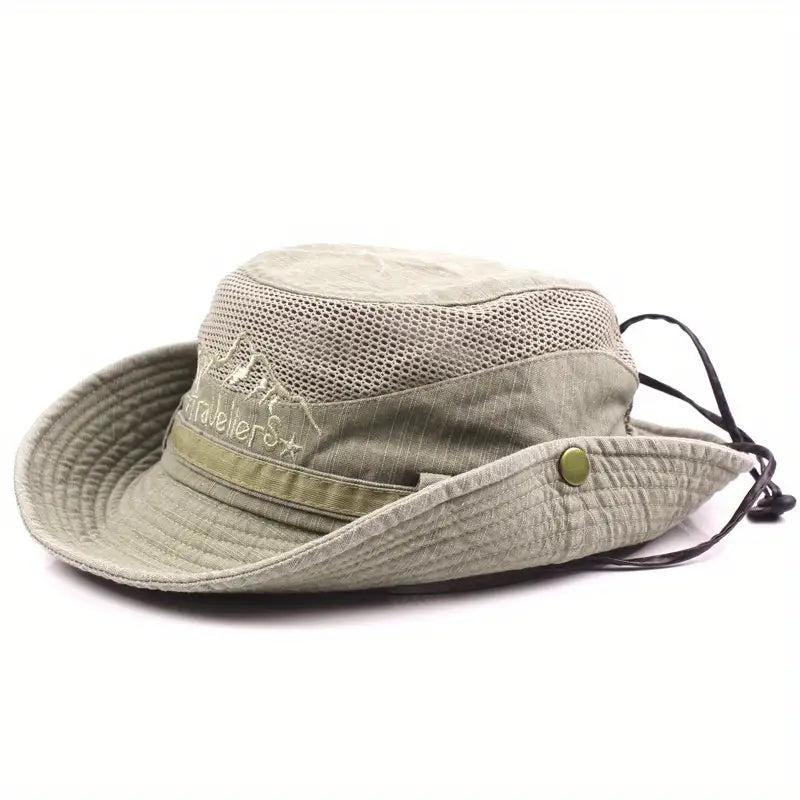 Wide-Brim Sun Hat For Outdoor Activities - Noah