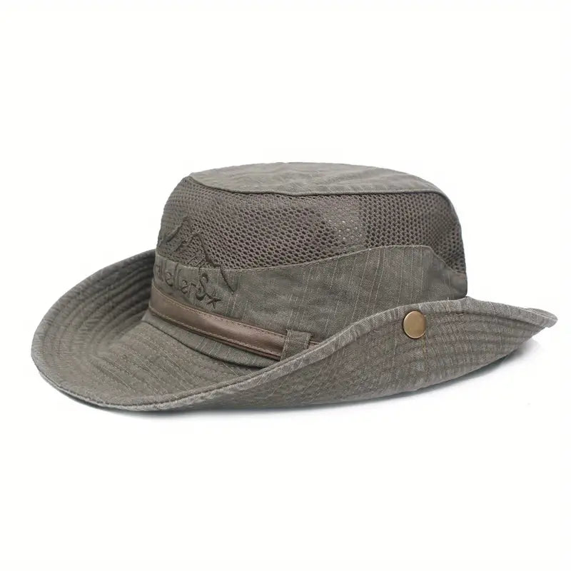 Wide-Brim Sun Hat For Outdoor Activities - Noah