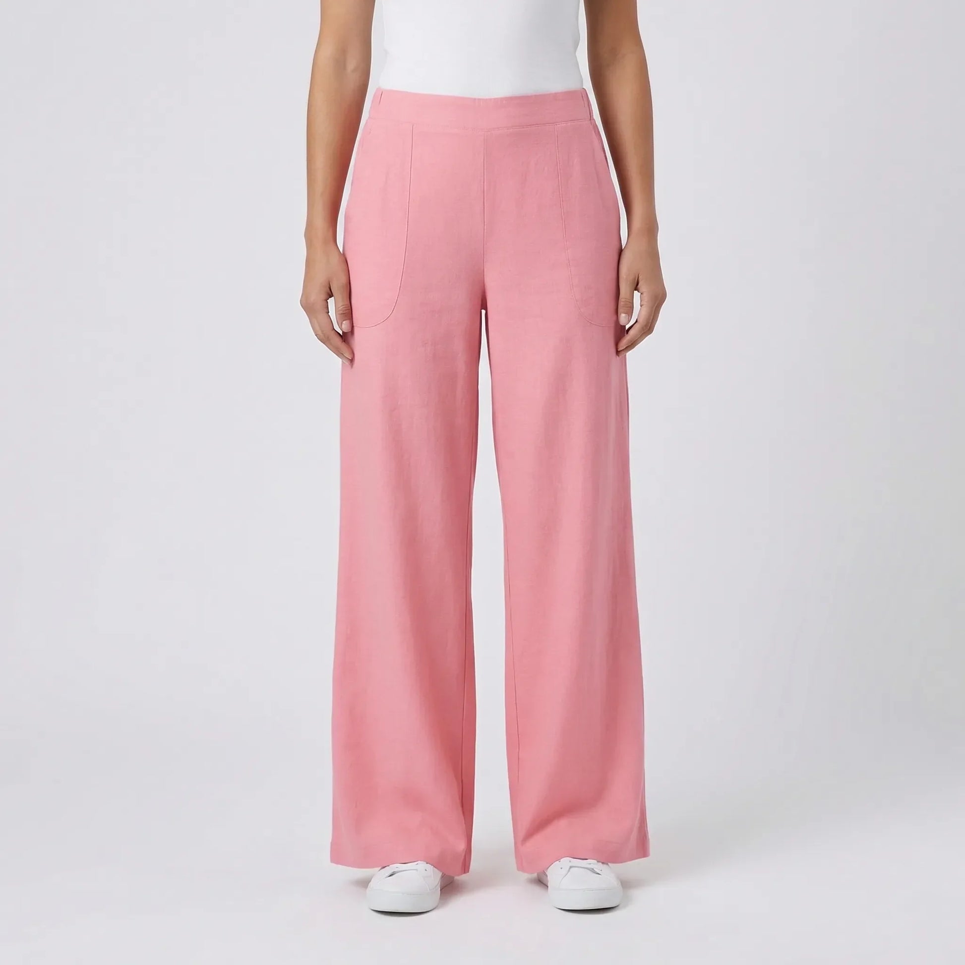 Wide-Leg Breathable Women's Trousers - Maryann