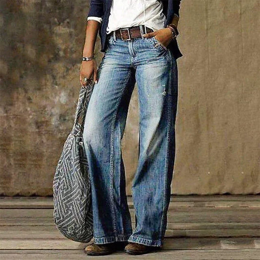 Wide-Leg Jeans With A Retro Cut - Genevieve