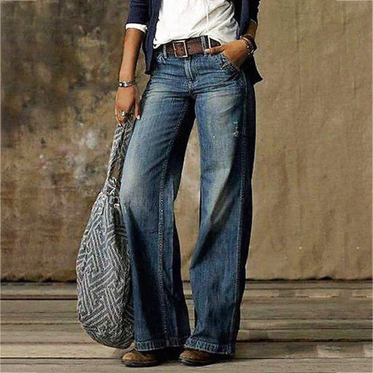 Wide-Leg Jeans With A Retro Cut - Genevieve