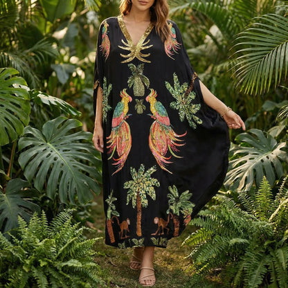 Wide Ankle-Length Kaftan - Luana