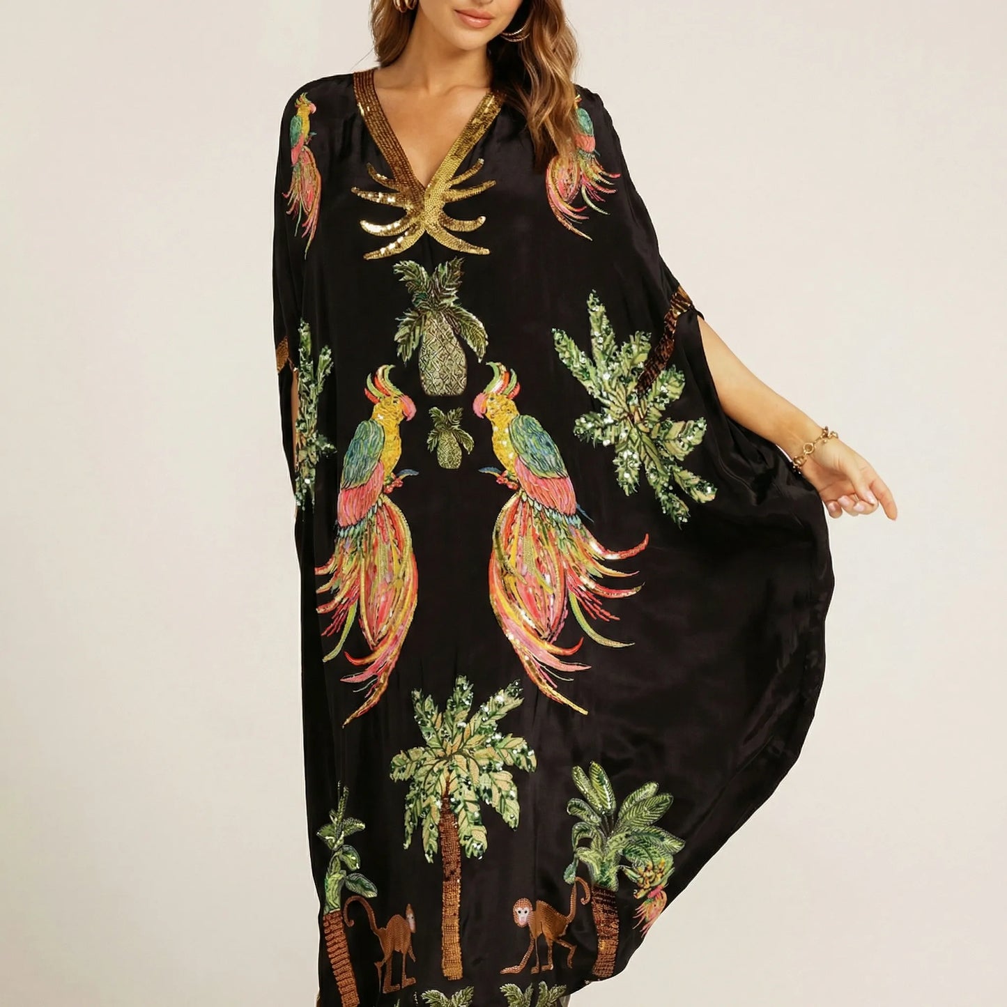 Wide Ankle-Length Kaftan - Luana