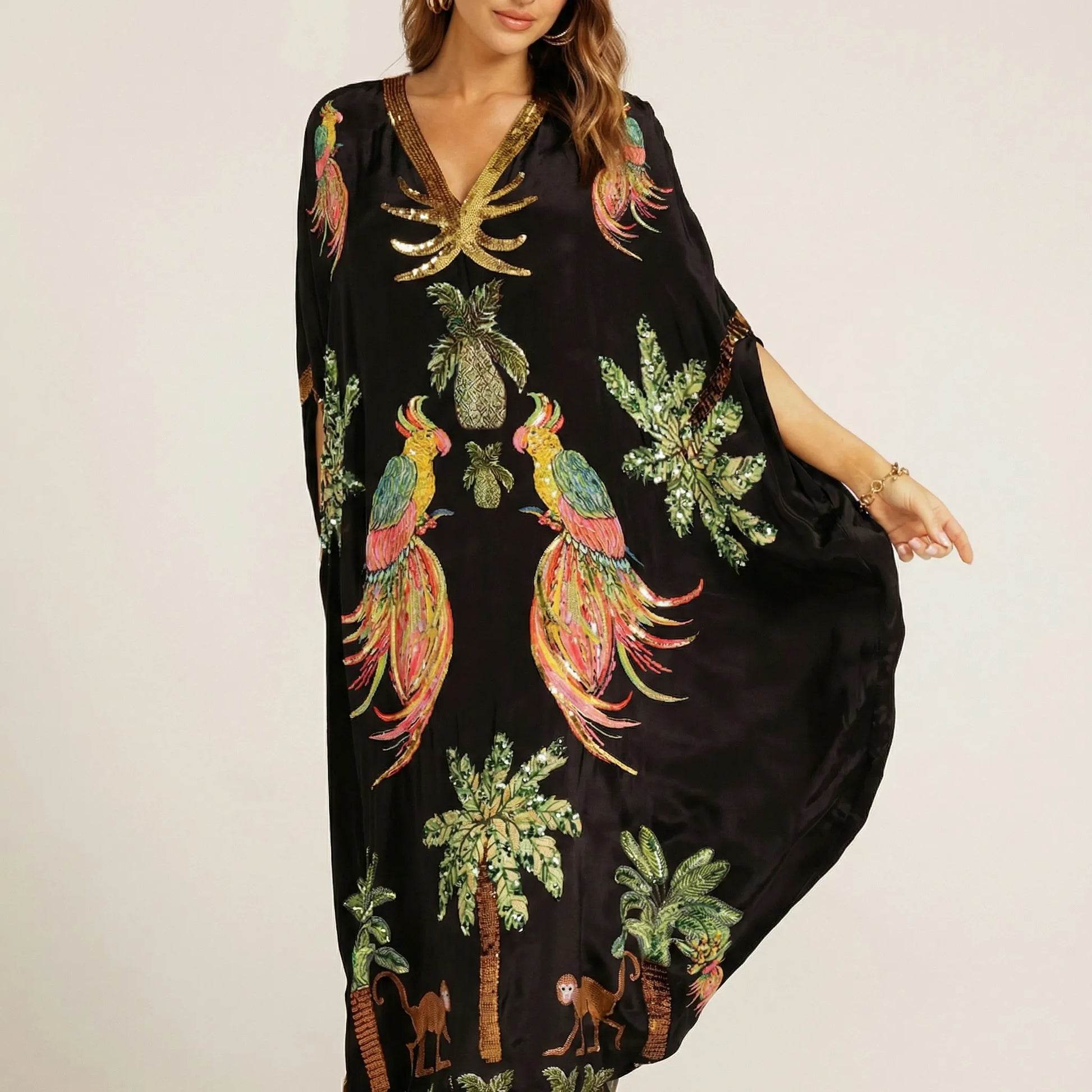 Wide Ankle-Length Kaftan - Luana