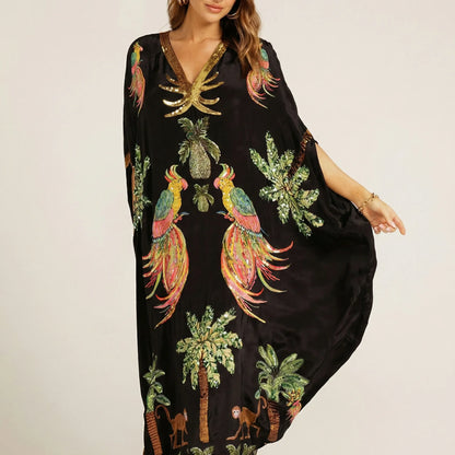 Wide Ankle-Length Kaftan - Luana