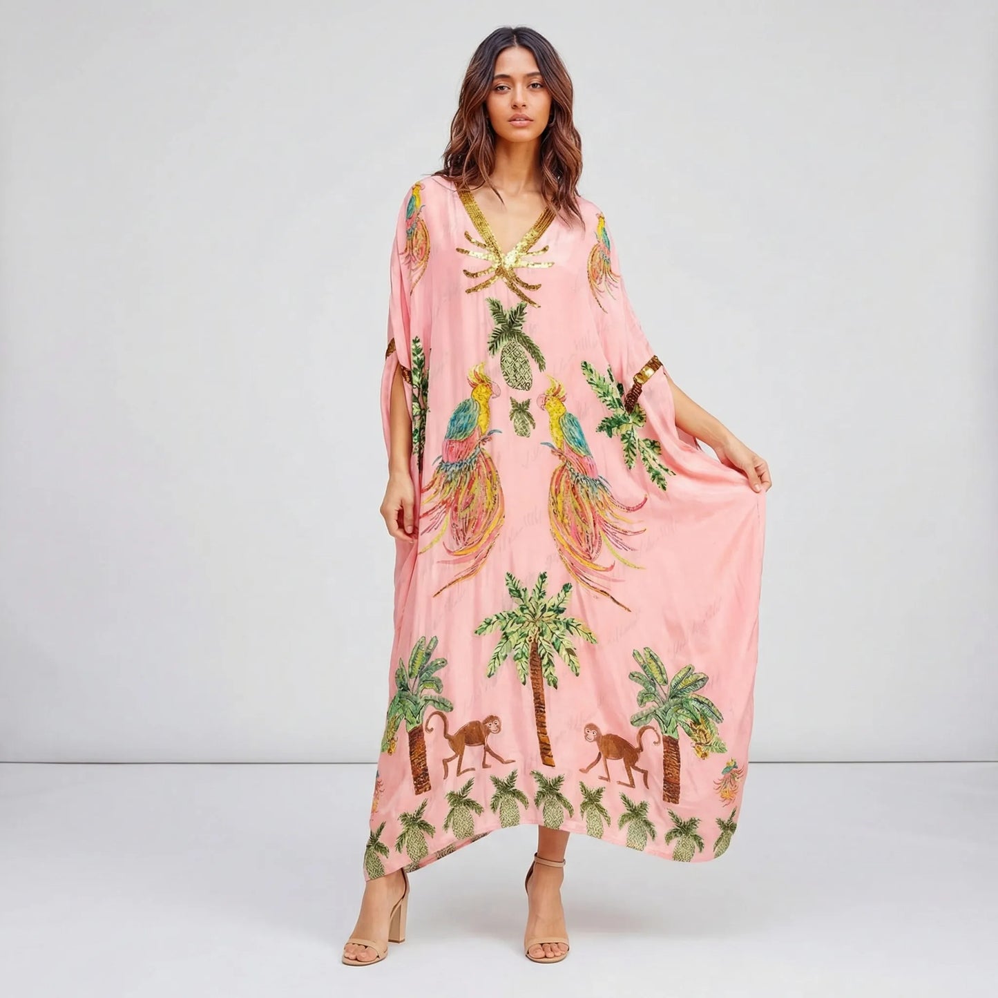 Wide Ankle-Length Kaftan - Luana