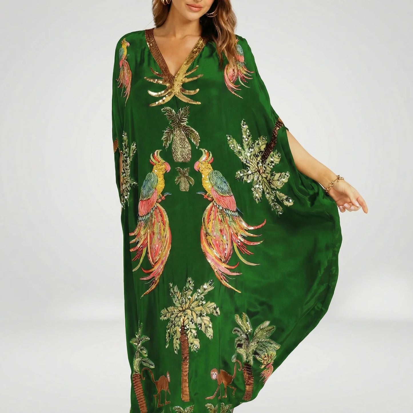 Wide Ankle-Length Kaftan - Luana