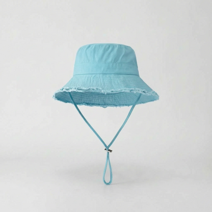 Wide Brim Bucket Hat - Fendora