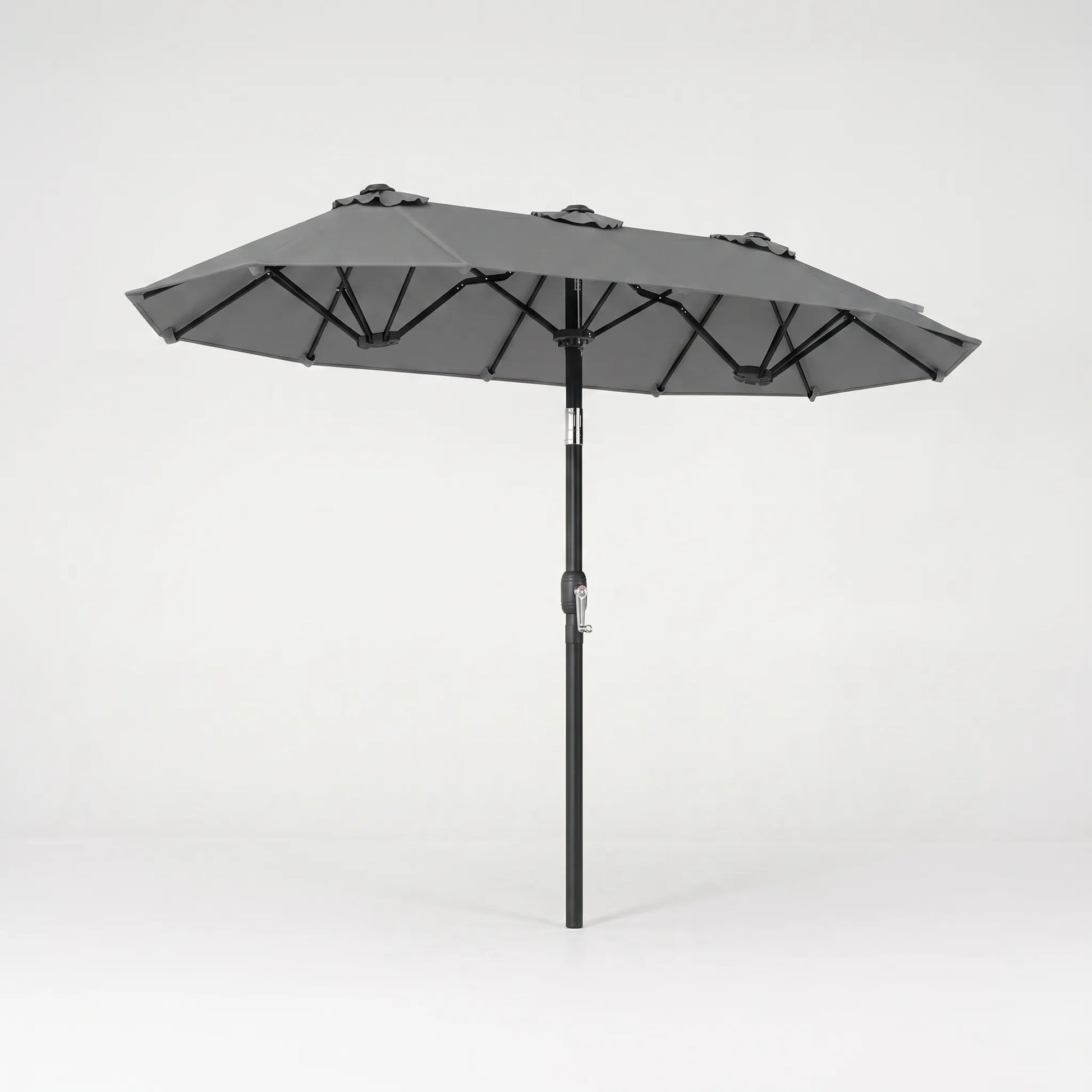 Wide Double-Sided Patio Umbrella - Vianora