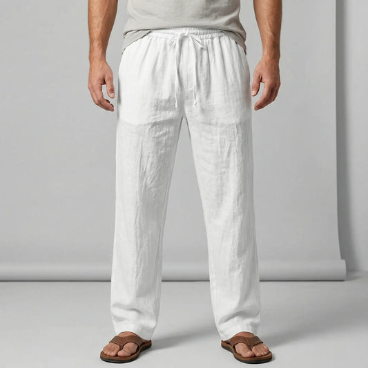 Wide Leg Casual Trousers For Men - Noel