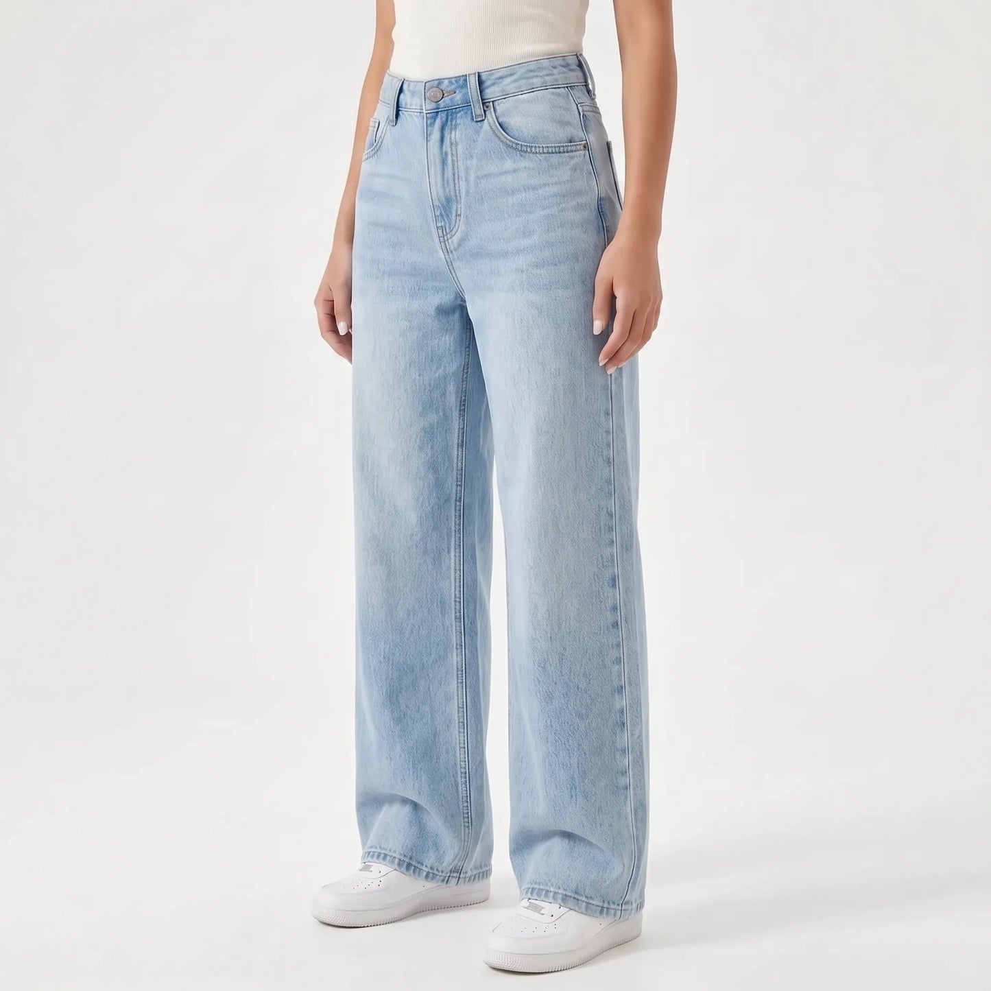 Wide Leg Jeans -  May