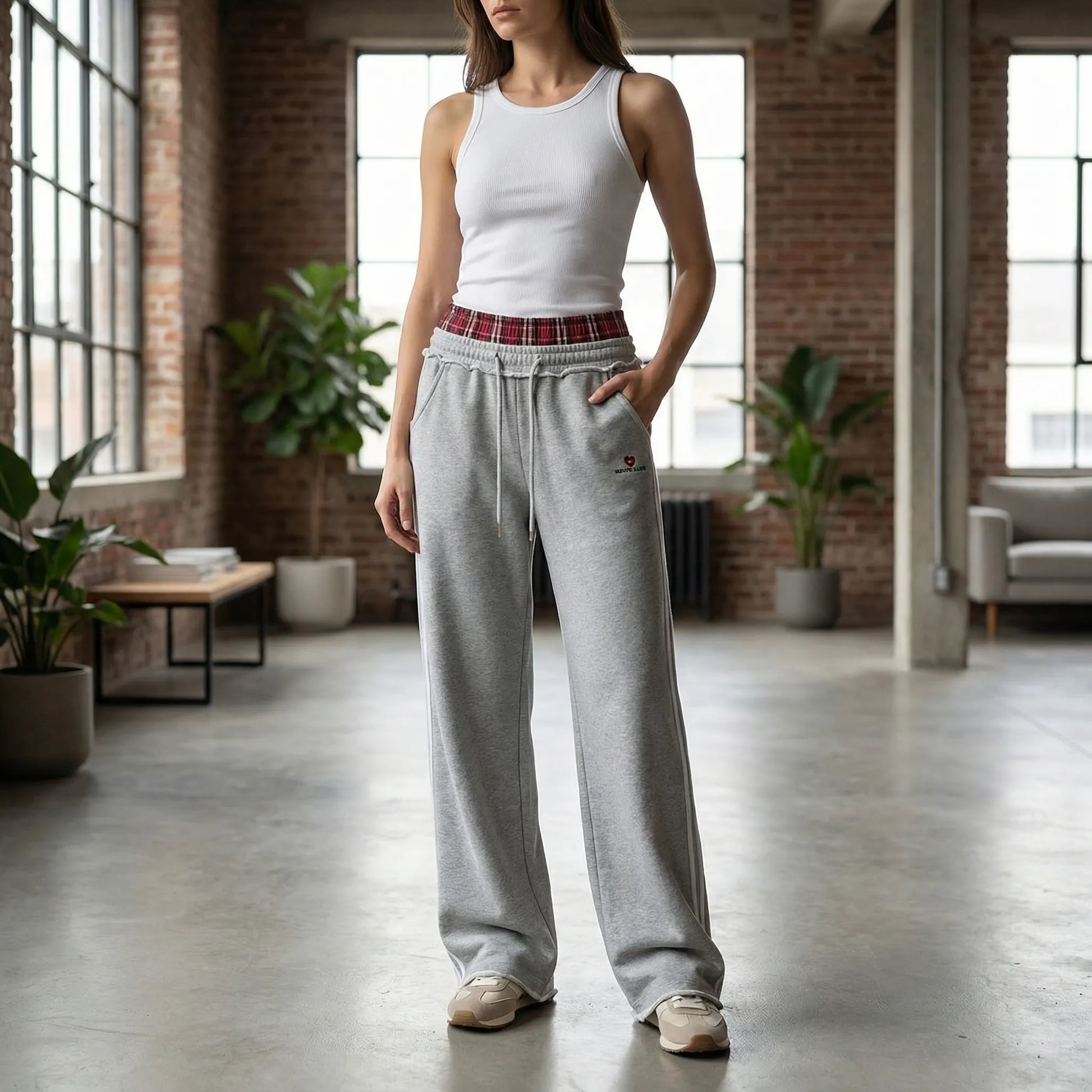 Wide Leg Joggers - Janine