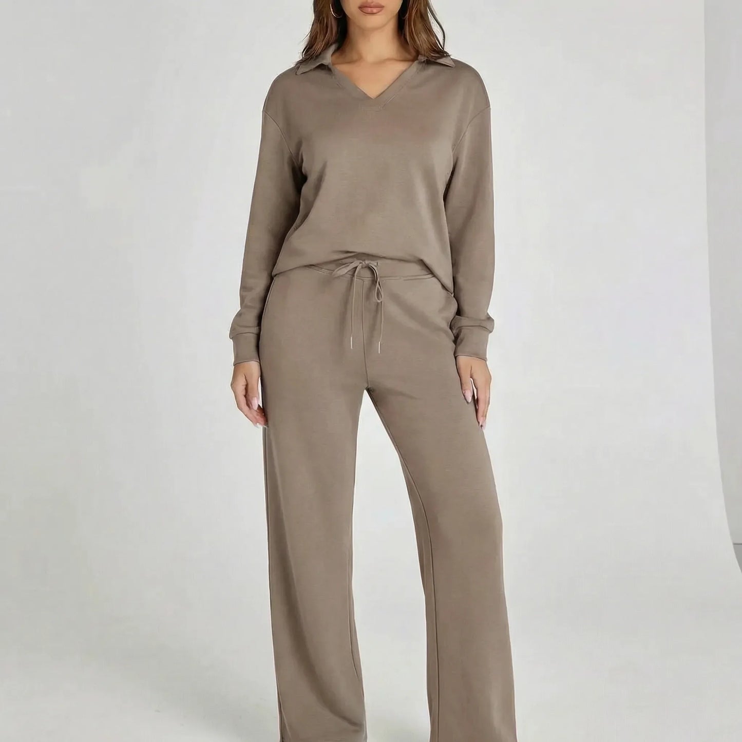 Wide Leg Loungewear Set - Joleen