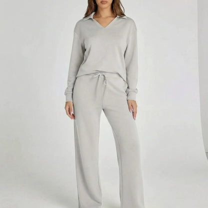 Wide Leg Loungewear Set - Joleen