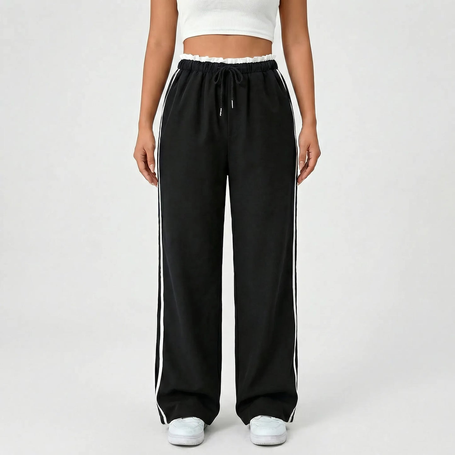 Wide Leg Trousers - Cara