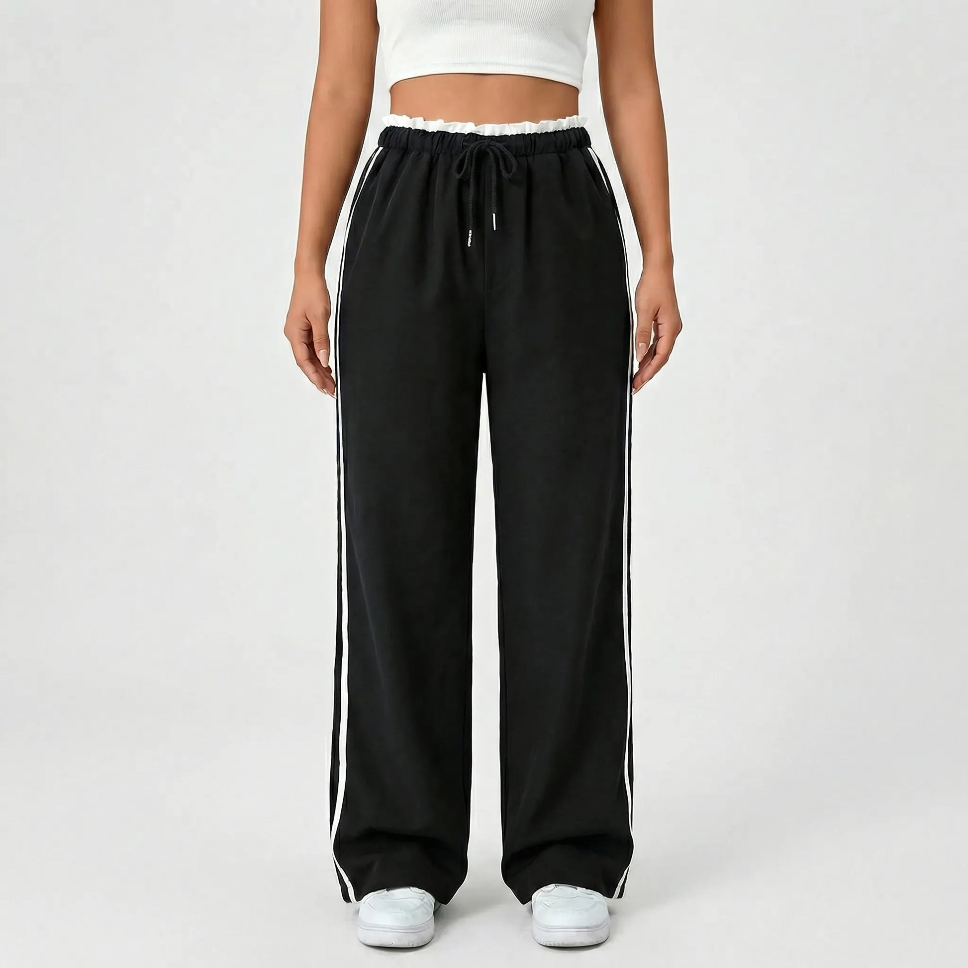 Wide Leg Trousers - Cara
