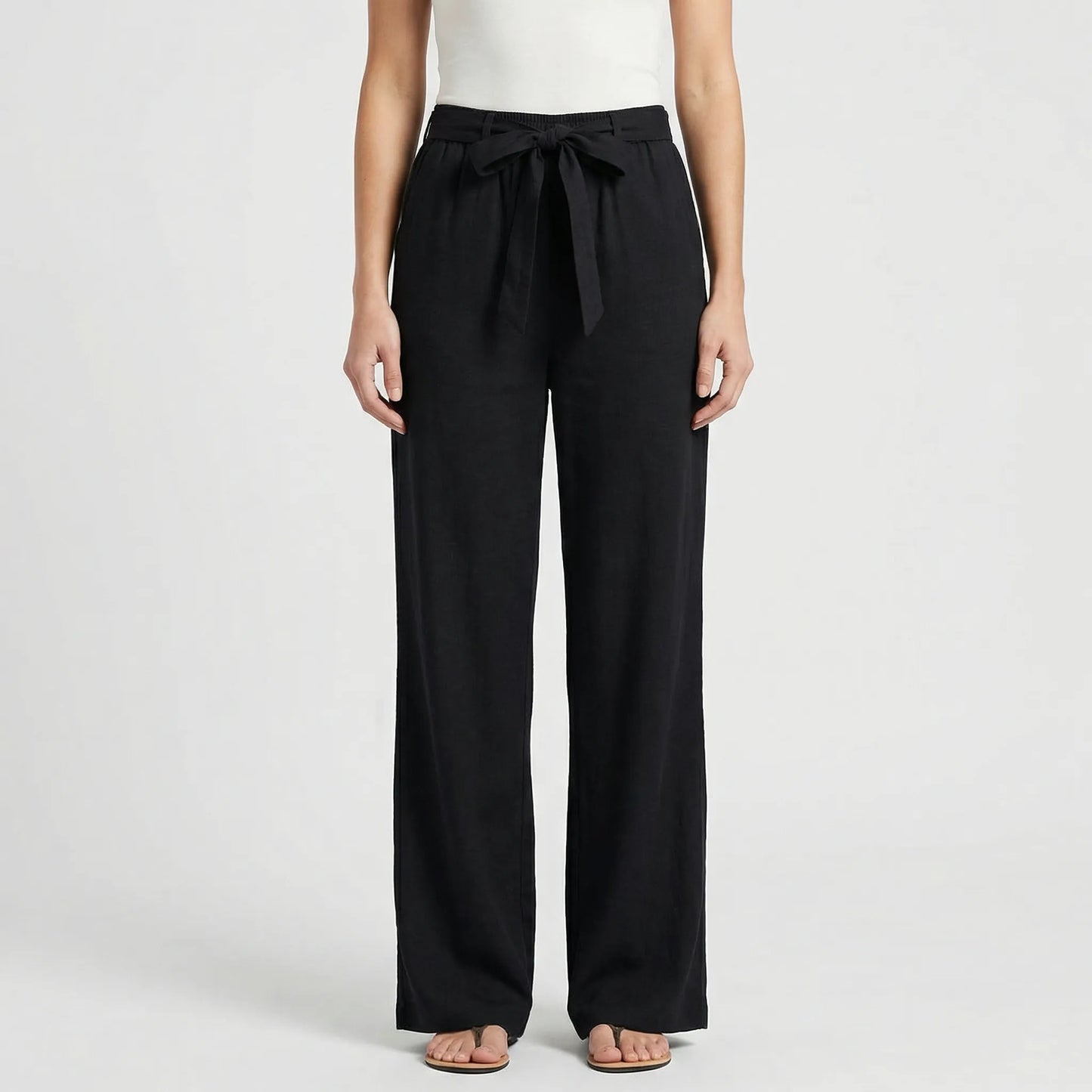 Wide Leg Trousers - Jamila