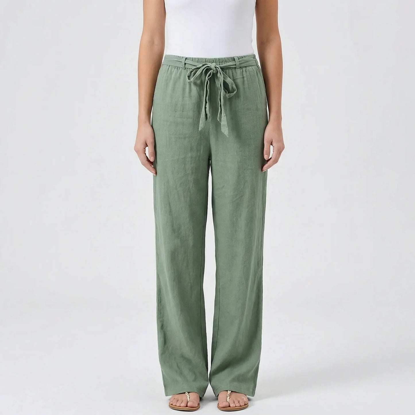 Wide Leg Trousers - Jamila