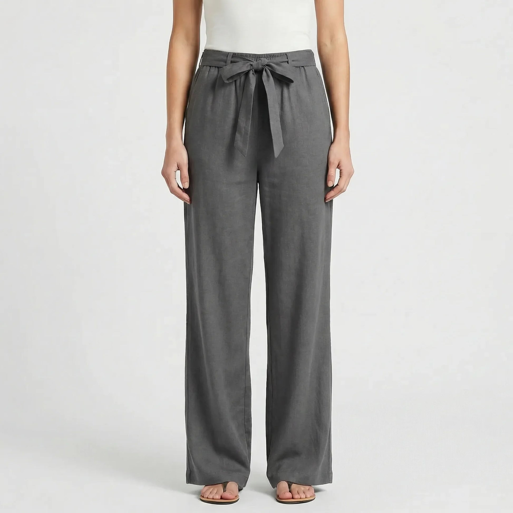 Wide Leg Trousers - Jamila