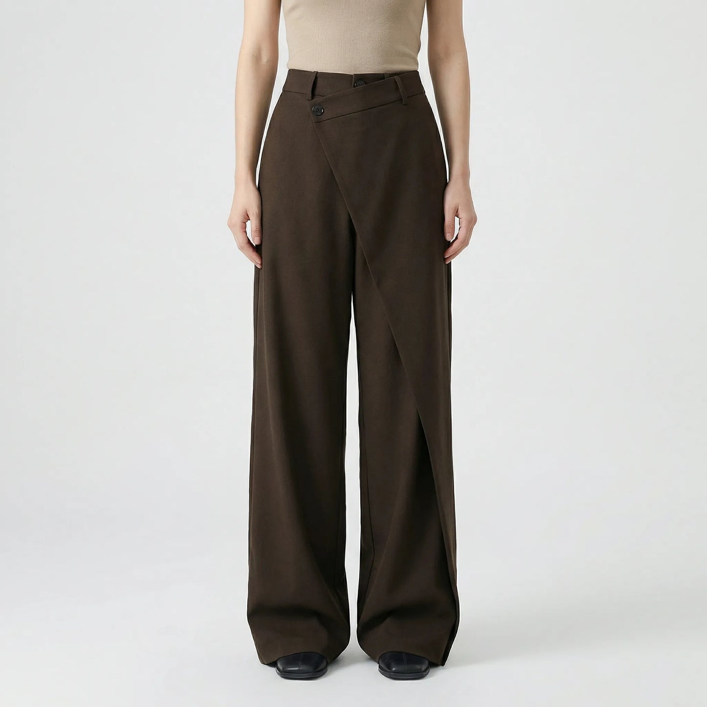 Wide Leg Trousers Women - Cecilia