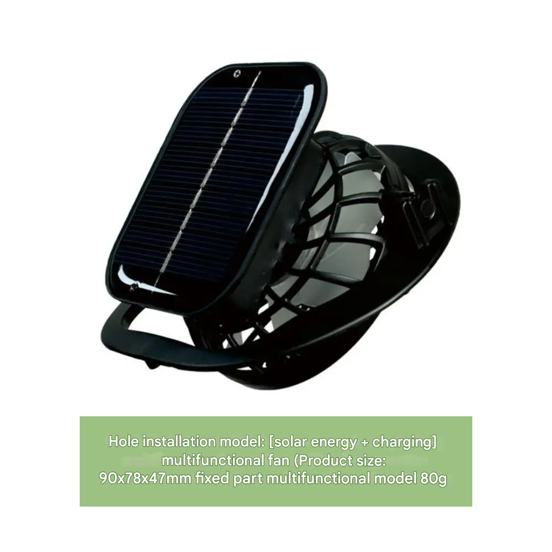 Outdoor sun hat with integrated solar fan – CoolBreeze Solar