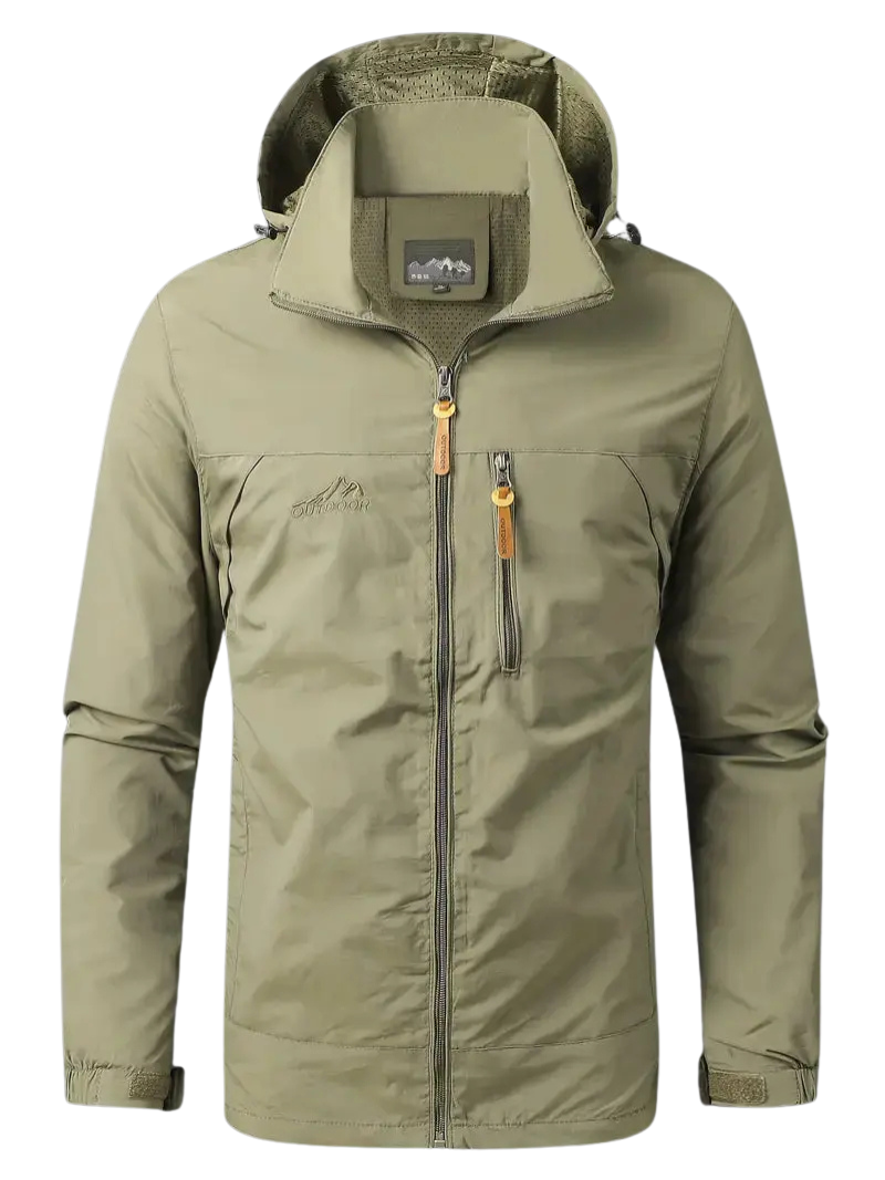 Windproof Jacket For Active Outdoor Use - Joe