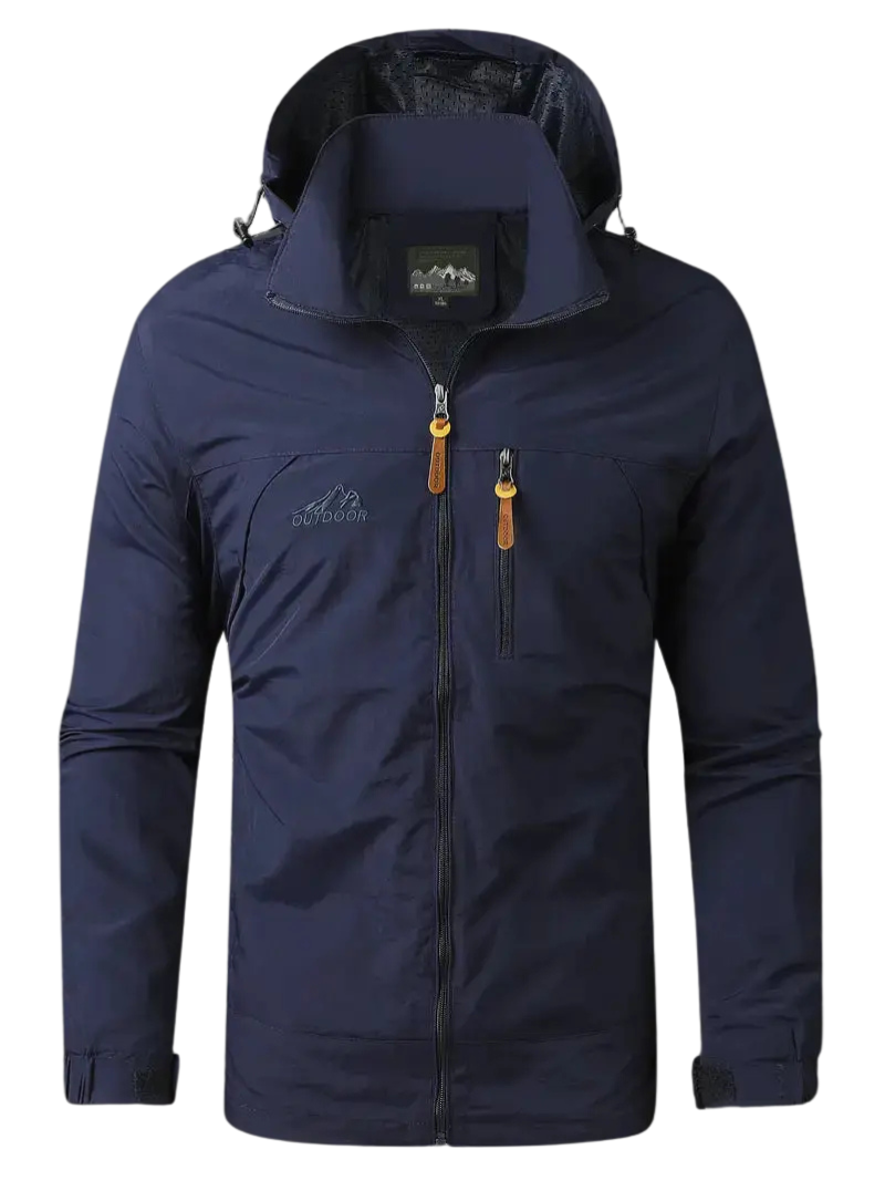 Windproof Jacket For Active Outdoor Use - Joe